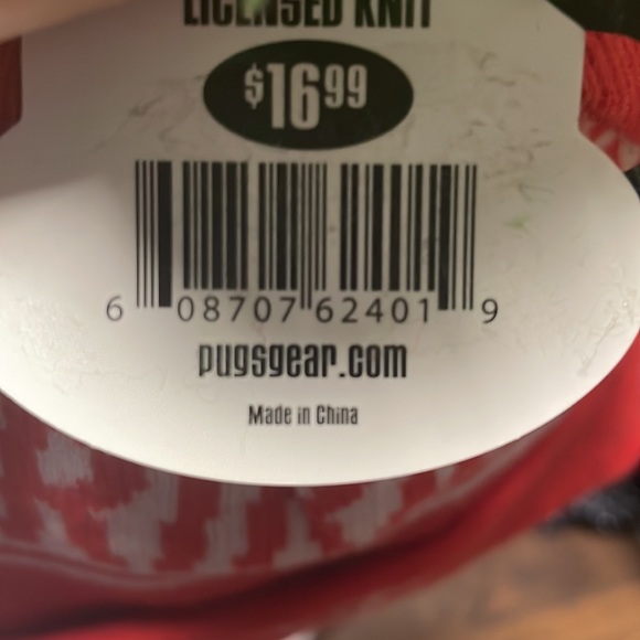 SRIRACHA SAUCE LOGO RED WINTER CAP BEANIE WITH POM POM BALL KNIT NWT - Picture 8 of 8